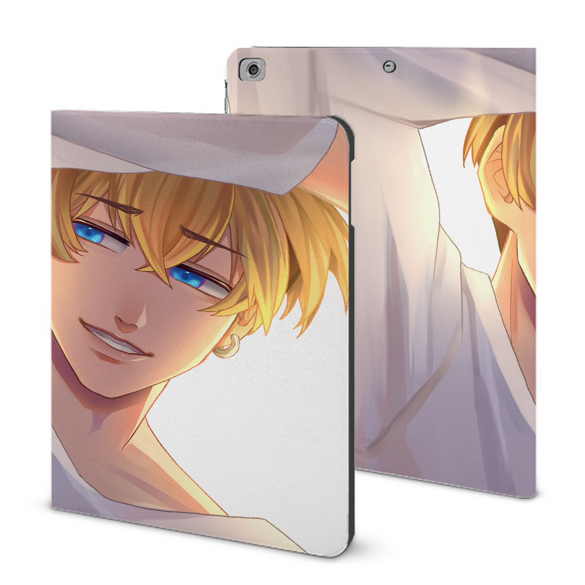 （画像用） 東京リベンジャーズ Tokyo Revengers IPad ケース ブック型 PUレザー TPU 耐衝撃 軽量 薄型 ペン収納なし 全面保護 IPad 各モデル対応